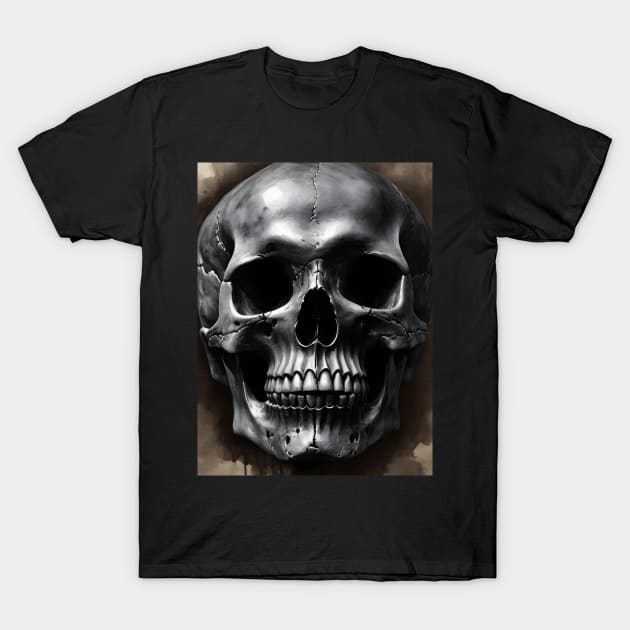 Skull Skull Skull T-Shirt by Dark Juliettes